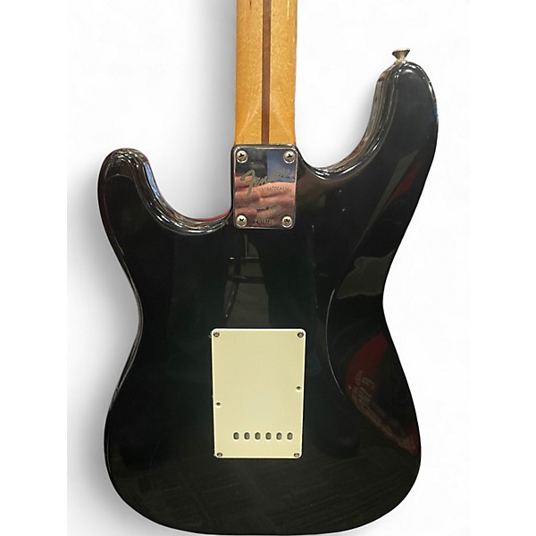 Used Fender PARTSCASTER Black Solid Body Electric Guitar