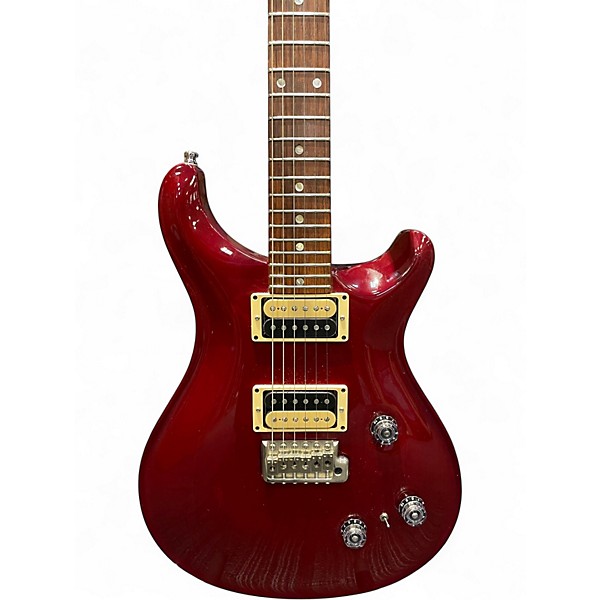 Vintage 1990 PRS Standard 24 Vintage Cherry Transparent Solid Body Electric Guitar