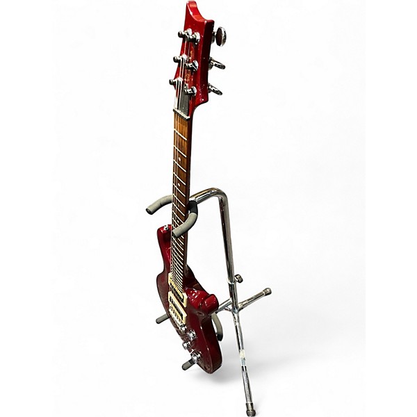 Vintage 1990 PRS Standard 24 Vintage Cherry Transparent Solid Body Electric Guitar