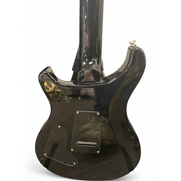 Used PRS SE Custom 24 Black Solid Body Electric Guitar