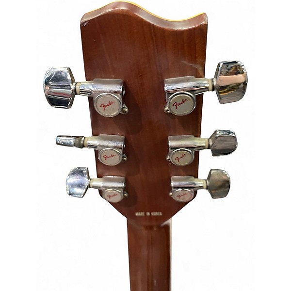Used Fender F240A 2 Tone Sunburst Acoustic Guitar