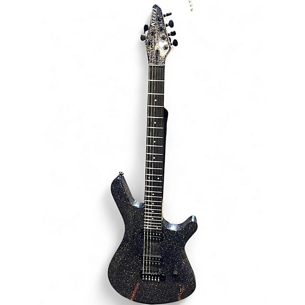 Used Kiesel Vanquish 6 Rainbow Sparkle Solid Body Electric Guitar