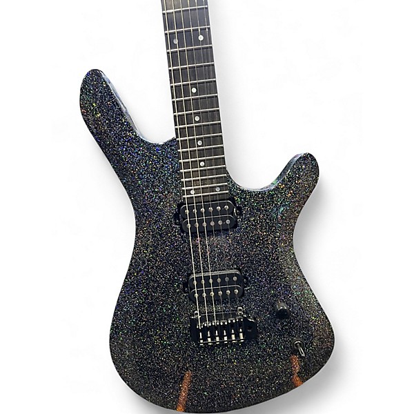 Used Kiesel Vanquish 6 Rainbow Sparkle Solid Body Electric Guitar