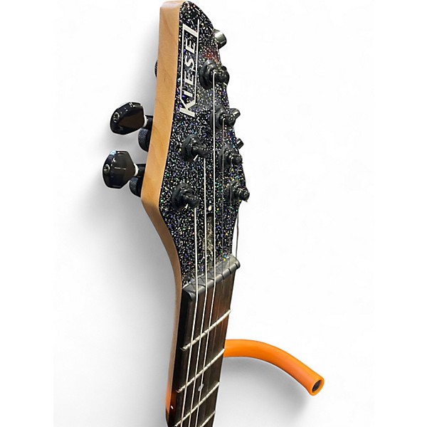 Used Kiesel Vanquish 6 Rainbow Sparkle Solid Body Electric Guitar