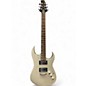 Used Greg Bennett Design by Samick INTERCEPTOR SILVER Solid Body Electric Guitar thumbnail