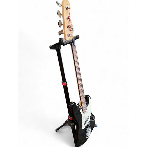 Used Squier Affinity Jazz Bass Black Electric Bass Guitar