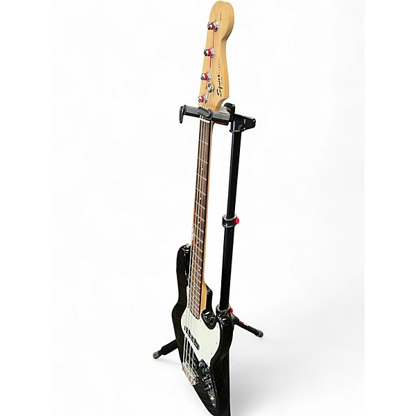Used Squier Affinity Jazz Bass Black Electric Bass Guitar