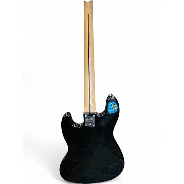 Used Squier Affinity Jazz Bass Black Electric Bass Guitar