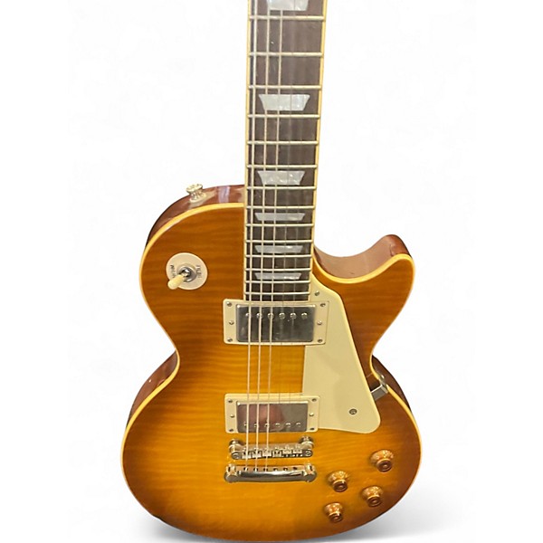 Used Epiphone Les Paul Standard Pro Tiger Burst Solid Body Electric Guitar