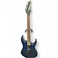 Used Ibanez RG421EX Blue Solid Body Electric Guitar thumbnail