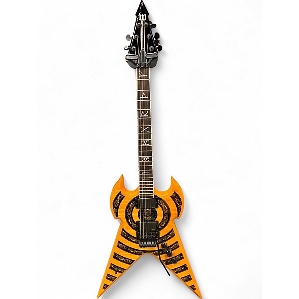 Used Wylde Audio Wylde Audio Warhammer FR Norse Dragon Natural Solid Body Electric Guitar