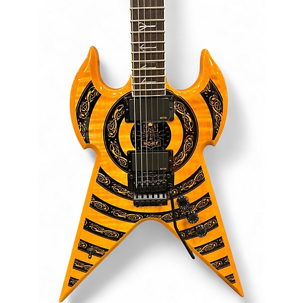 Used Wylde Audio Wylde Audio Warhammer FR Norse Dragon Natural Solid Body Electric Guitar