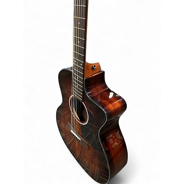 Used Taylor 224CEKDLX SHADED EDGEBURST Acoustic Electric Guitar
