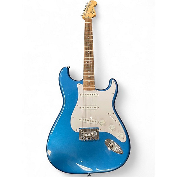 Used Squier Bullet Stratocaster Lake Placid Blue Solid Body Electric Guitar
