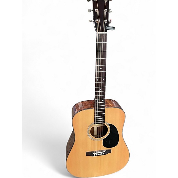 Used Recording King RD318 Natural Acoustic Guitar