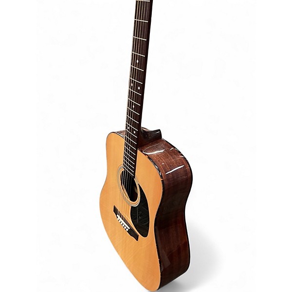 Used Recording King RD318 Natural Acoustic Guitar