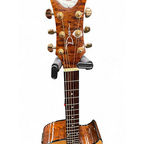 Used Dean Tradition AK48 Dreadnought Natural Acoustic Guitar