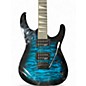 Used Jackson JS20 DKQ 2PT Transparent Blue Burst Solid Body Electric Guitar