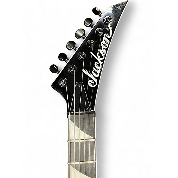 Used Jackson JS20 DKQ 2PT Transparent Blue Burst Solid Body Electric Guitar