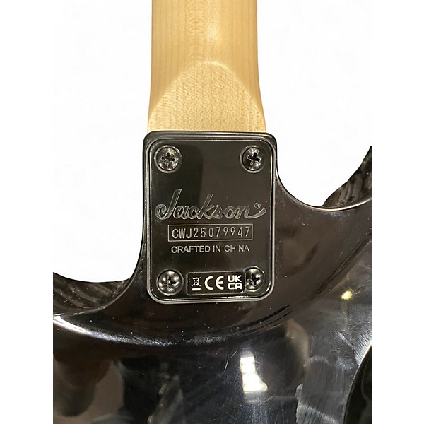 Used Jackson JS20 DKQ 2PT Transparent Blue Burst Solid Body Electric Guitar