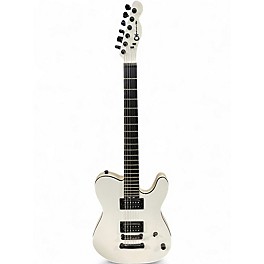 Used Charvel Joe Duplantier Signature Pro-Mod San Dimas Style 2 HH Satin White Solid Body Electric Guitar