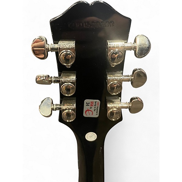 Used Epiphone Les Paul Muse Mettalic Almond Solid Body Electric Guitar