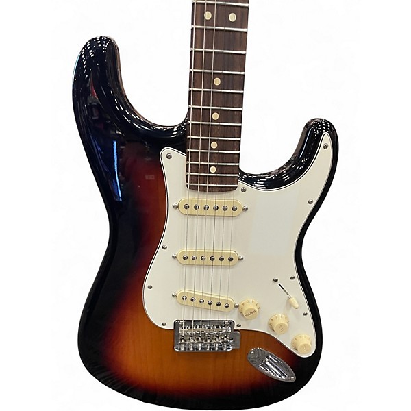 Used Fender Player Stratocaster 3 Color Sunburst Solid Body Electric Guitar