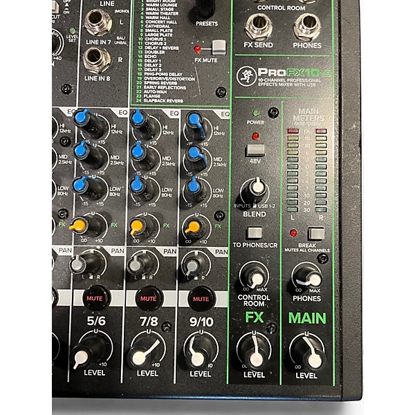 Used Mackie PROFX10 v3  Unpowered Mixer