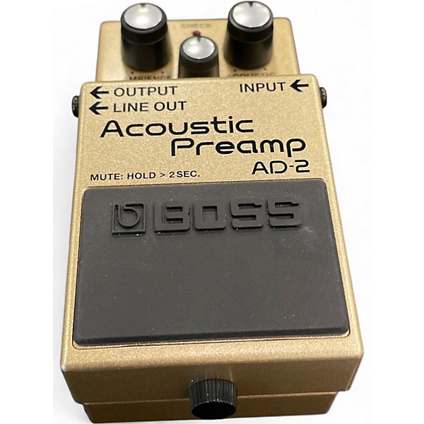 Used BOSS AD2 Acoustic Preamp Guitar Preamp