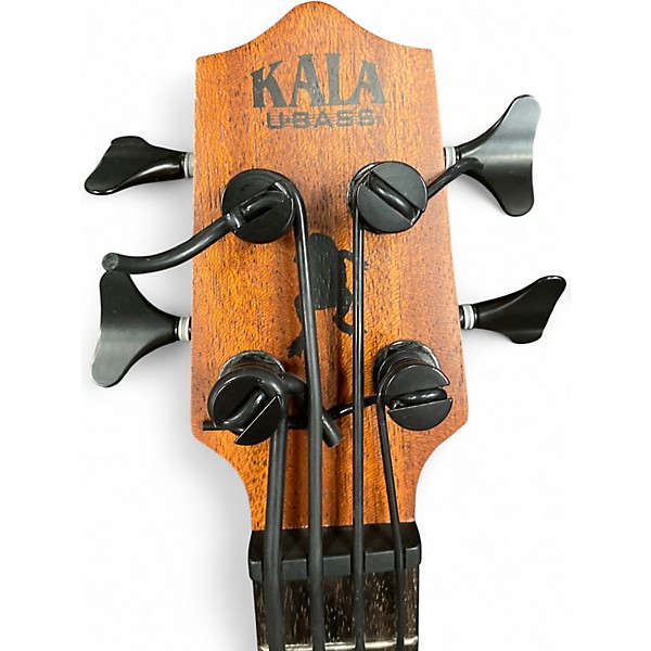 Used Kala Exotic Mahogany U-Bass Mahogany Acoustic Bass Guitar