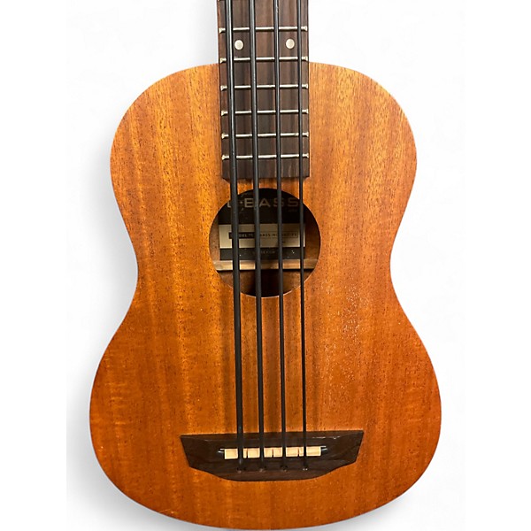Used Kala Exotic Mahogany U-Bass Mahogany Acoustic Bass Guitar