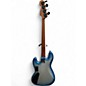 Used Squier Contemporary Jazz Bass Blue Sparkle Burst Electric Bass Guitar