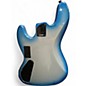 Used Squier Contemporary Jazz Bass Blue Sparkle Burst Electric Bass Guitar