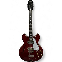 Used Epiphone Casino Cherry Hollow Body Electric Guitar