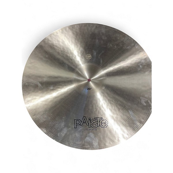 Used Paiste 20in Formula 602 Classic Sounds Paperthin Crash Cymbal