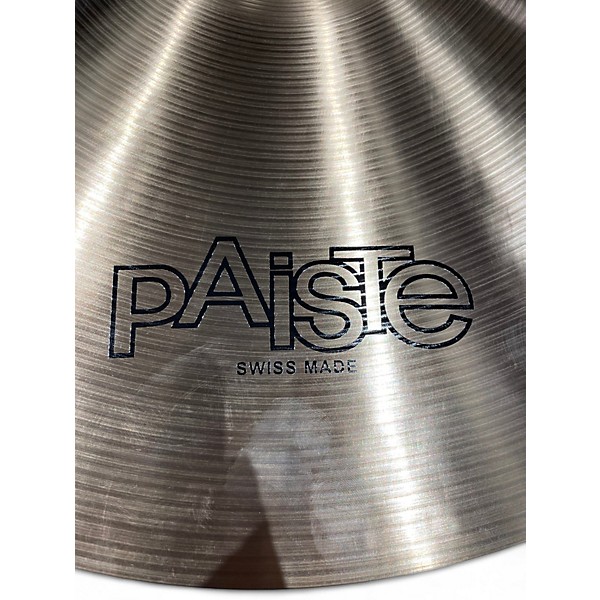 Used Paiste 20in Formula 602 Classic Sounds Paperthin Crash Cymbal