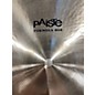 Used Paiste 16in Formula 602 Classic Sounds Paperthin Crash Cymbal