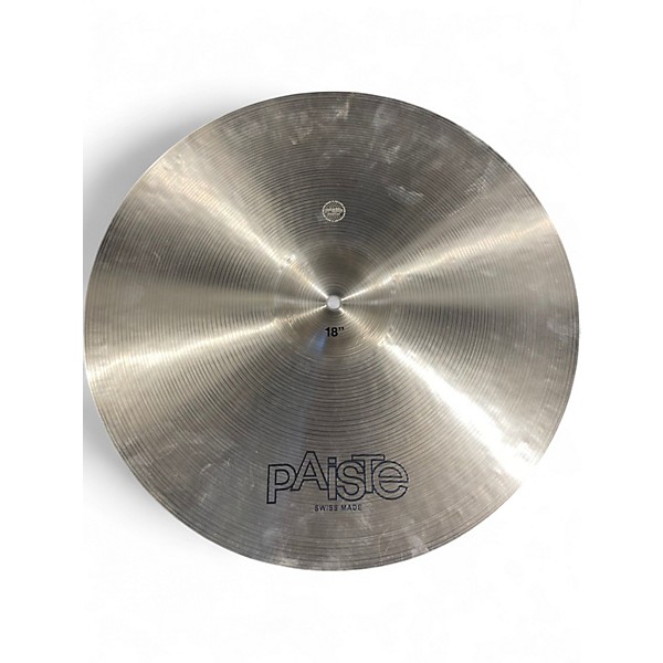 Used Paiste 16in Formula 602 Classic Sounds Paperthin Crash Cymbal
