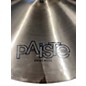 Used Paiste 16in Formula 602 Classic Sounds Paperthin Crash Cymbal