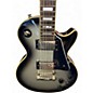 Used Epiphone Les Paul Custom Pro Black and Silver Solid Body Electric Guitar