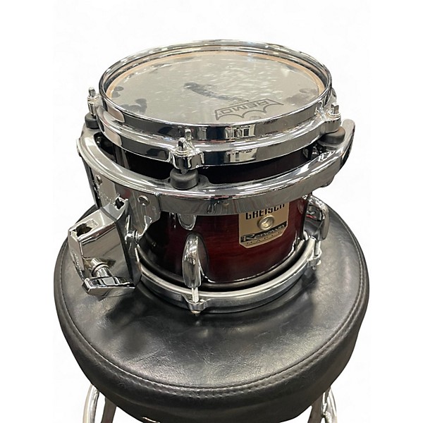 Used Gretsch Drums 6 Piece renown maple Dark Cherry Burst Drum Kit