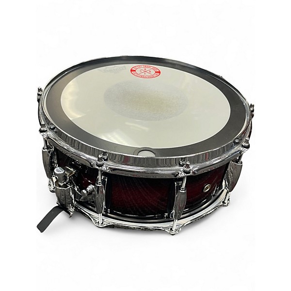 Used Gretsch Drums 6 Piece renown maple Dark Cherry Burst Drum Kit