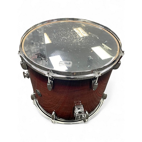 Used Gretsch Drums 6 Piece renown maple Dark Cherry Burst Drum Kit