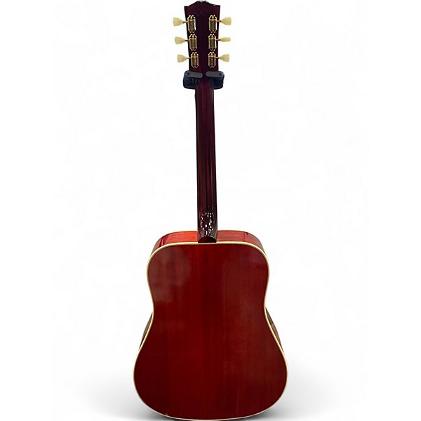 Used Epiphone INSPIRED BY GIBSON 1960 HUMMINGBIRD Heritage Cherry Sunburst Acoustic Electric Guitar