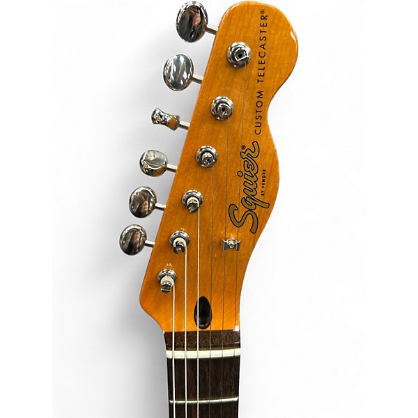Used Squire Classic Vibe 60s Telecaster Custom Gold Solid Body Electric Guitar