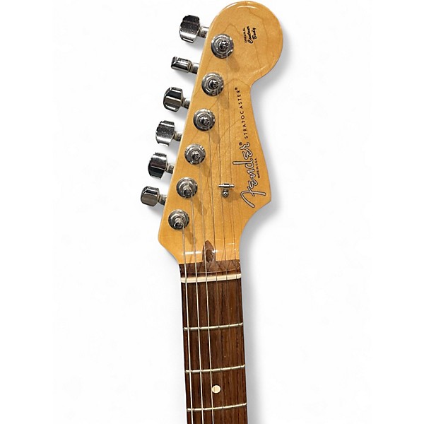 Used Fender American Standard Stratocaster Olympic White Solid Body Electric Guitar