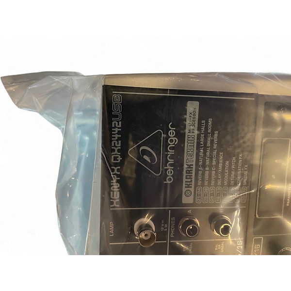 Used Behringer QX2442USB Digital Mixer