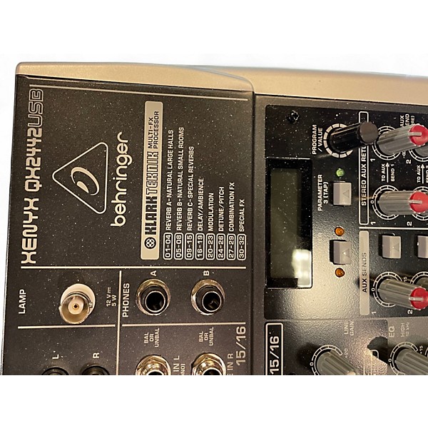 Used Behringer QX2442USB Digital Mixer