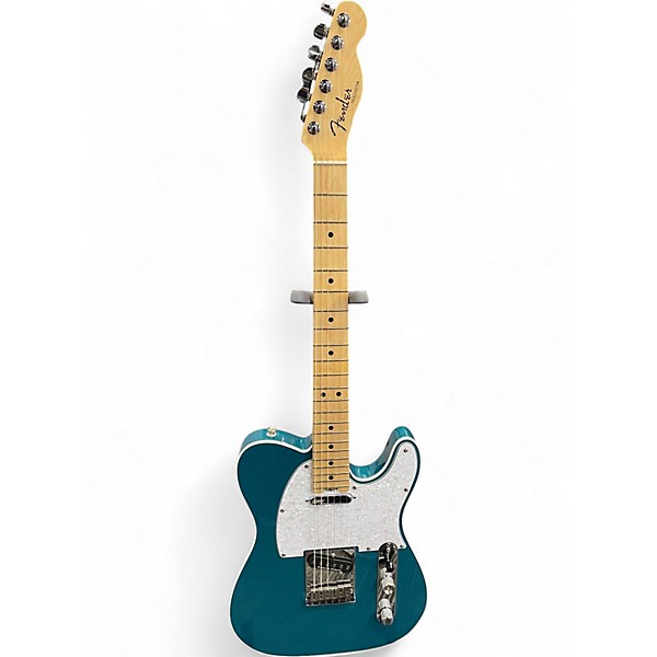 Used Fender American Elite Telecaster Mystic Seafoam Solid Body Electric Guitar