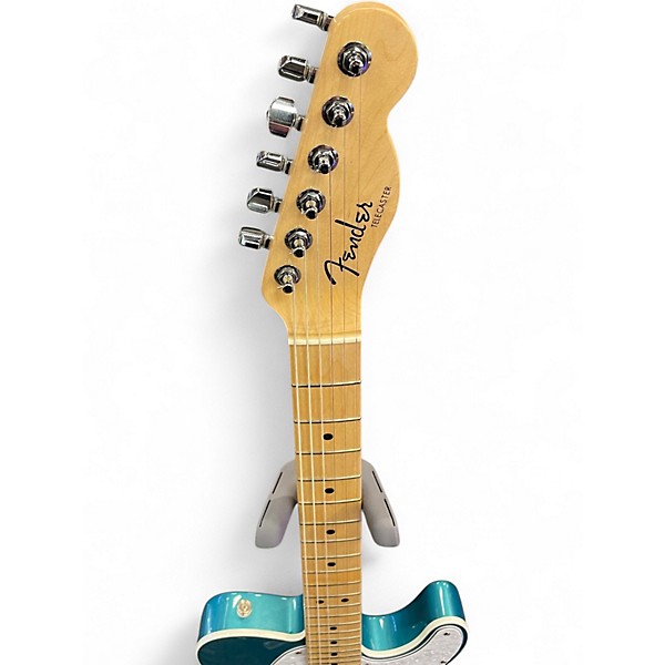 Used Fender American Elite Telecaster Mystic Seafoam Solid Body Electric Guitar